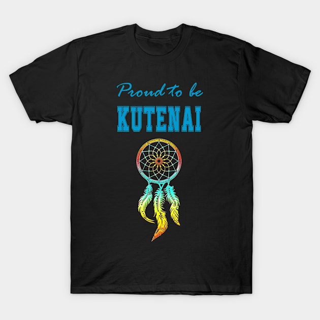 Native American Kutenai  Dreamcatcher 48 T-Shirt by Barbara Jane Thomas